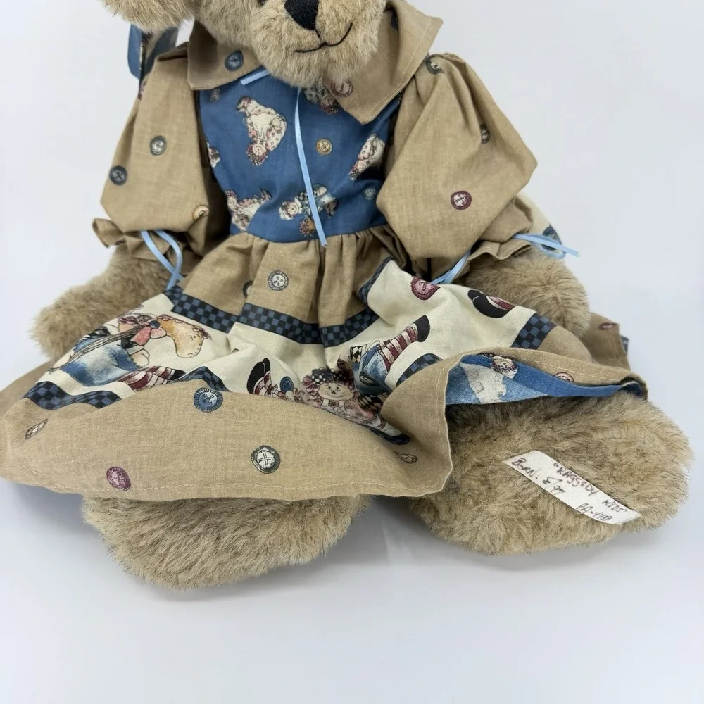 Bears by Pat Handmade‎ Folk Art Teddy Bear 19